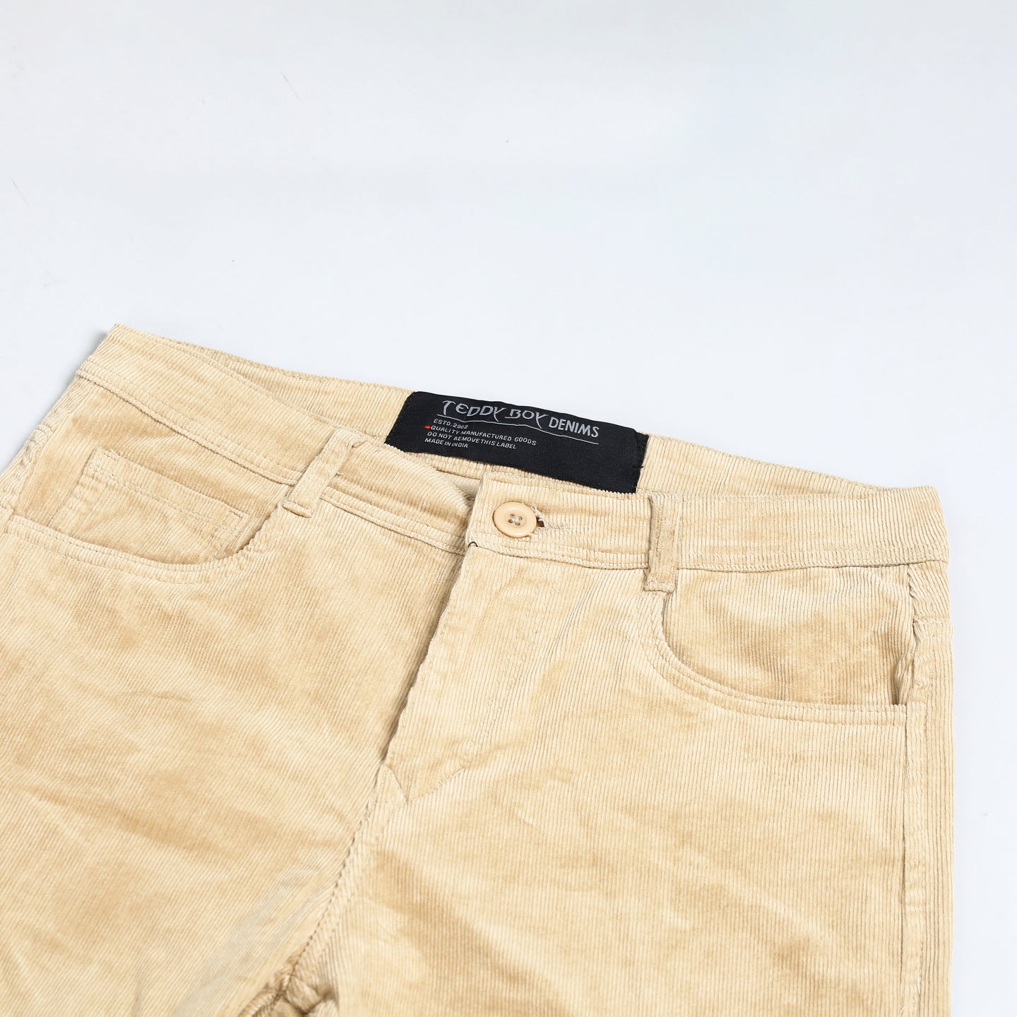 FOXTROT KHAKI CORDUROY PANTS 4770-2